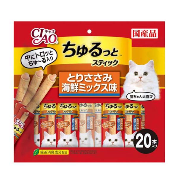 Ciao - Tuna Seafood Mix (20pcs/pk)