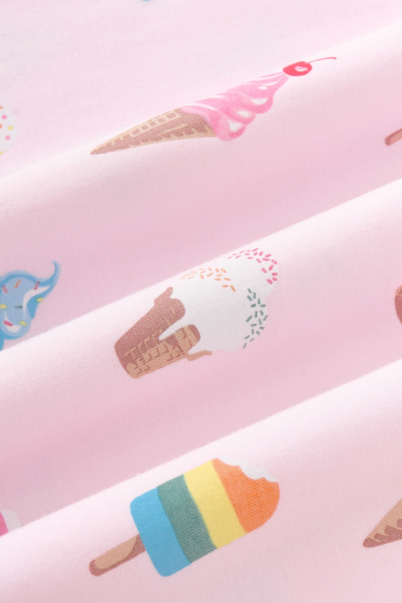 Toddler Basic Tee in Sakura Ice Cream