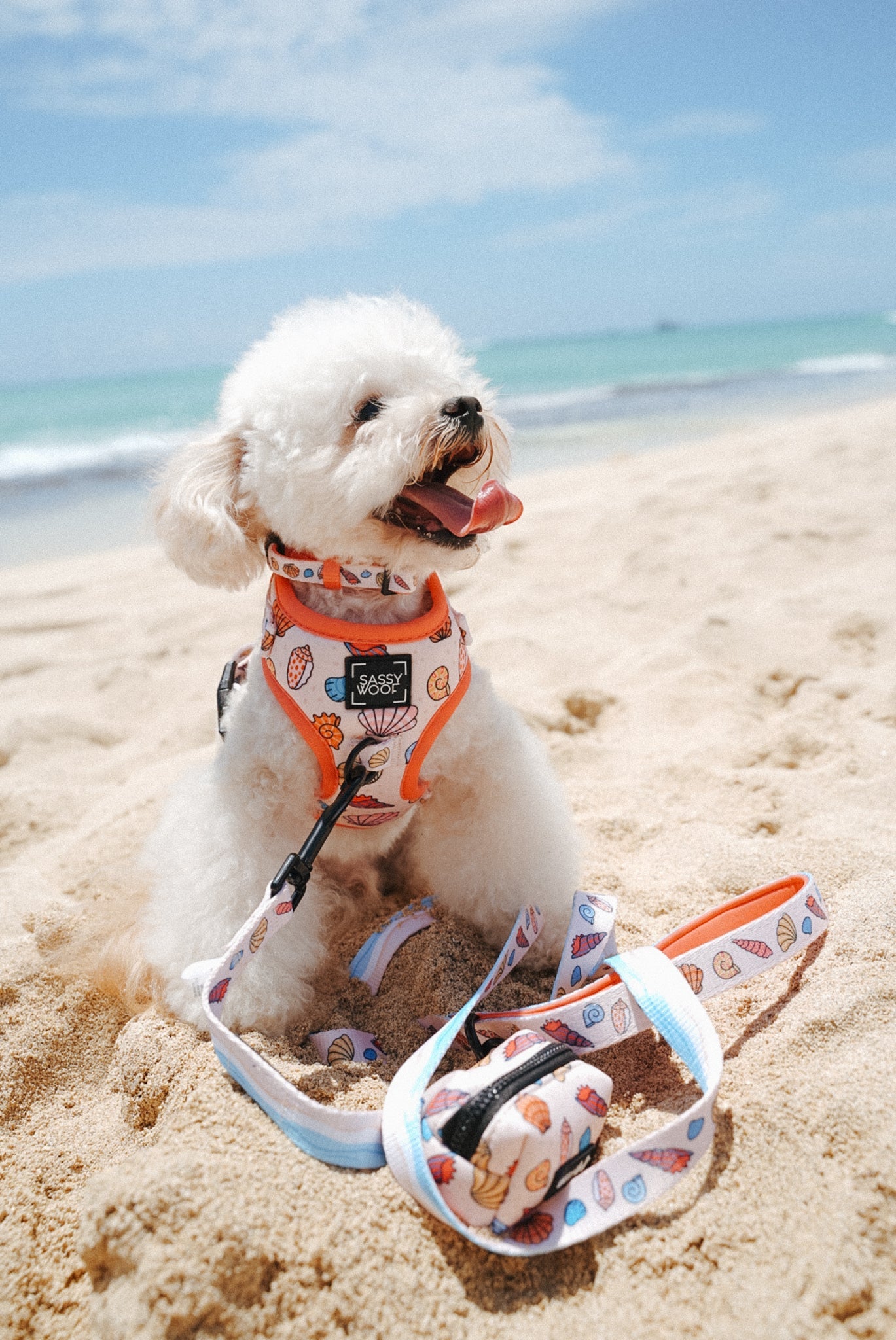 Dog Adjustable Harness - Shell Yeah