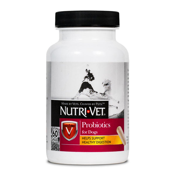 Nutri-Vet Probiotics Capsules for Dogs