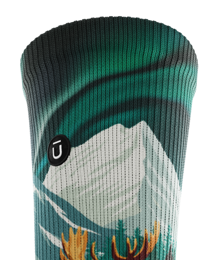 Antlers Athletic Crew Socks