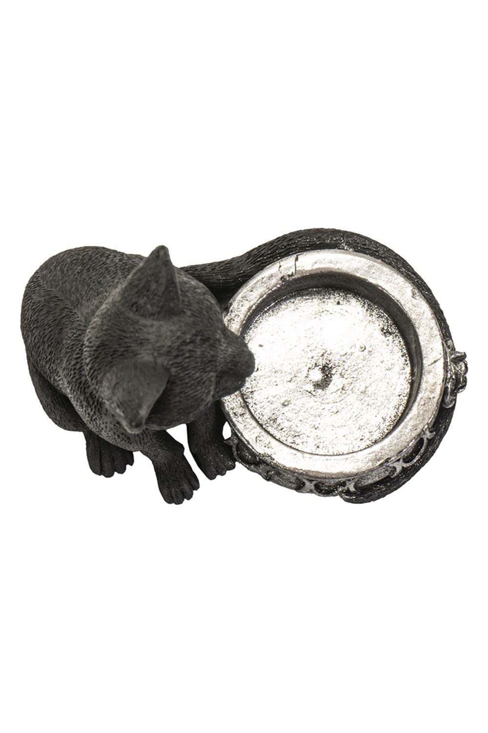Black Cat Tea Light Candle Holder