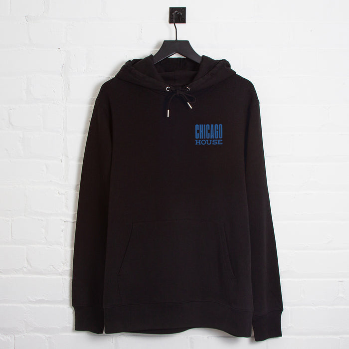 Chicago House Back Print - Hood - Black