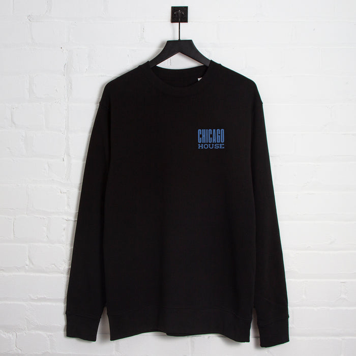 Chicago House Back Print - Sweatshirt - Black
