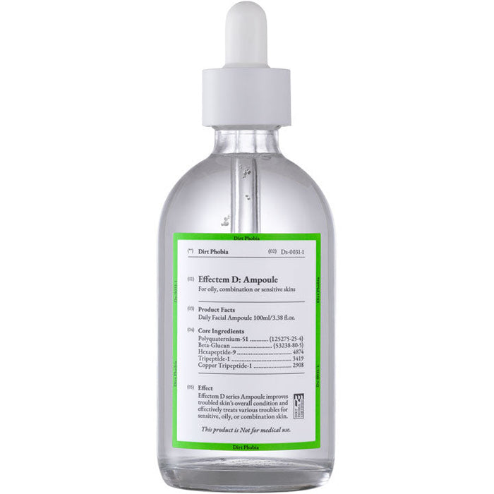 dirtphobia Facial D : Solution Ampoule