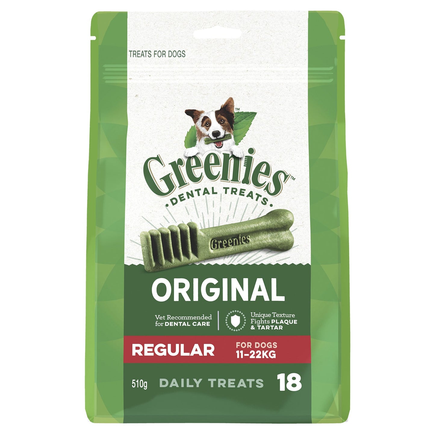 Greenies - Original Dental Dog Treats Regular 11 - 22kg
