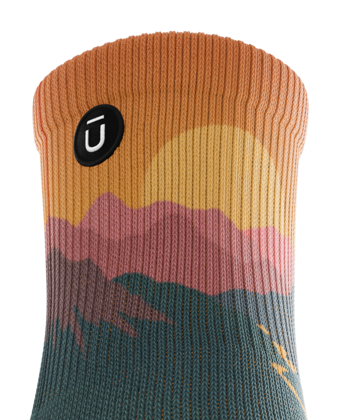 Into the Dusk Athletic Quarter Socks