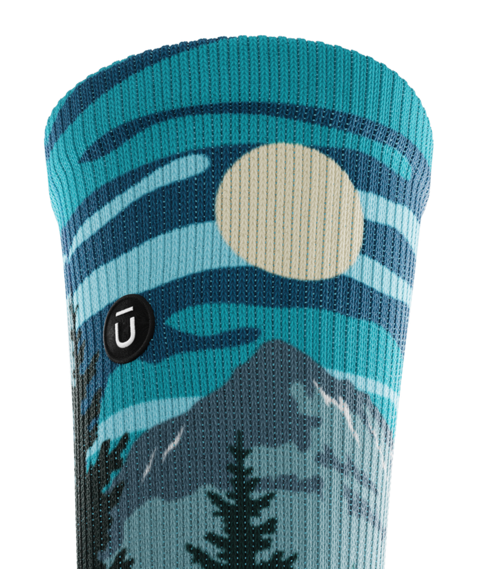 Moraine Lake Athletic Crew Socks