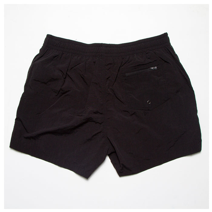 Techno Black - Swim Shorts - Black - Wasted Heroes