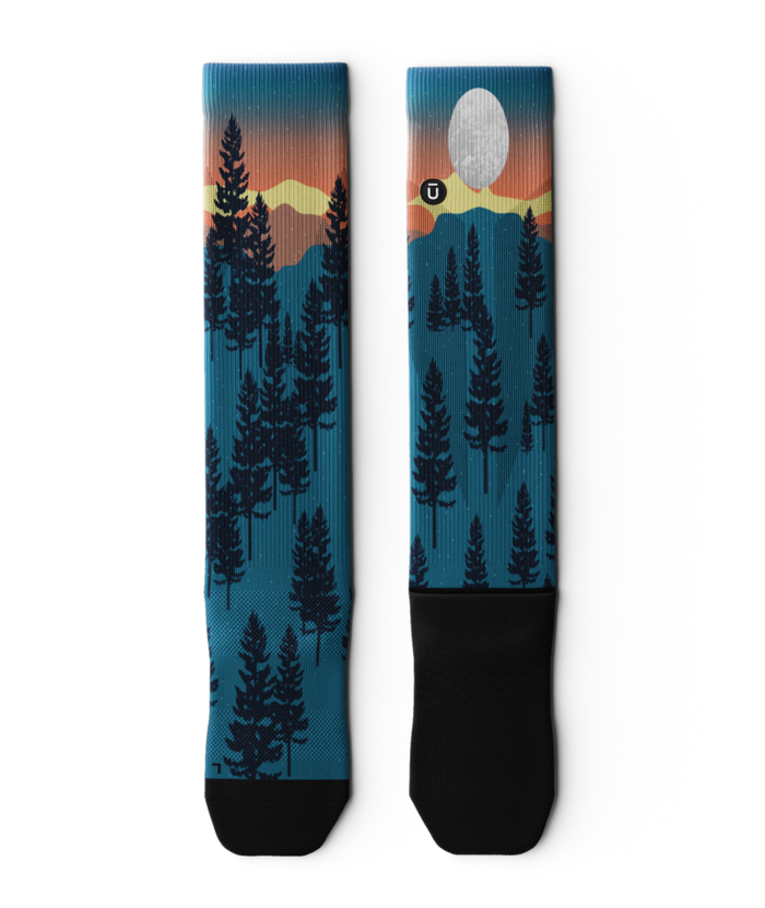 Tough Terrain Athletic Knee High Compression Socks 3-Pack
