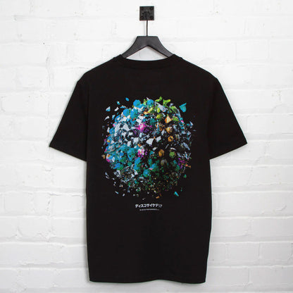 005 Disco Psychedelia Back Print - Tshirt - Black