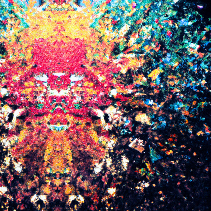 021 Disco Psychedelia Front Print - Tshirt - Black