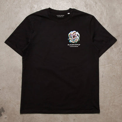 025 Disco Psychedelia Back Print - Tshirt - Black