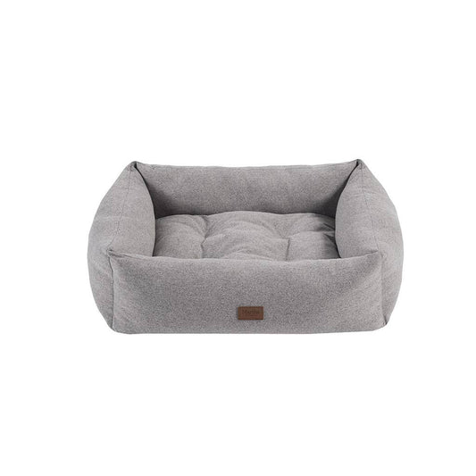 Olliix - 4-Sided Bolstered Dog Bed, Grey