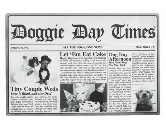 Doggie Day Times Placemat