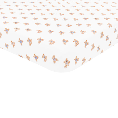 Crib Sheet in Teddy Bear
