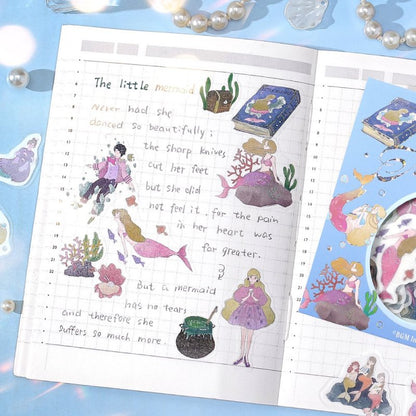 BGM Flake Sticker - Foil Stamping - Fairy Tale