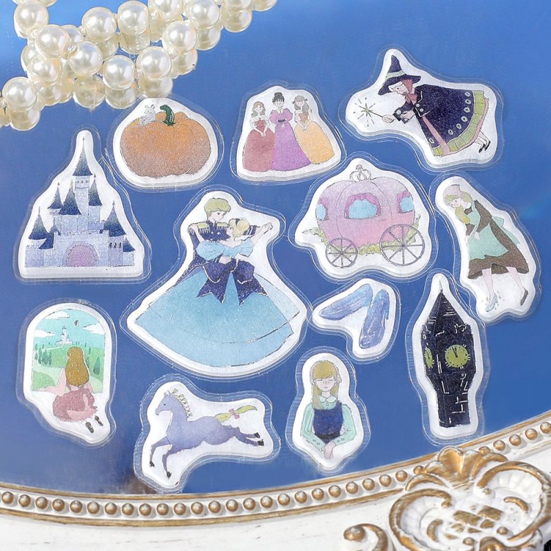 BGM Flake Sticker - Foil Stamping - Fairy Tale