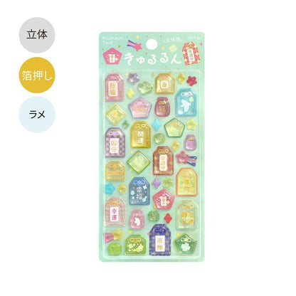 BGM 3D Sticker Sheet - Kyururun - Good Luck Charms (Coming Soon)