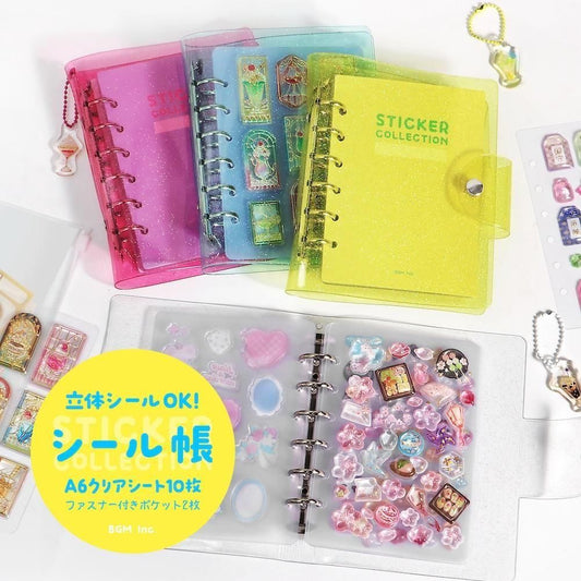 BGM Notebook-Style Sticker Book - A6 (Coming Soon)