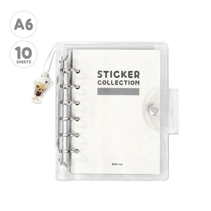 BGM Notebook-Style Sticker Book - A6 (Coming Soon)