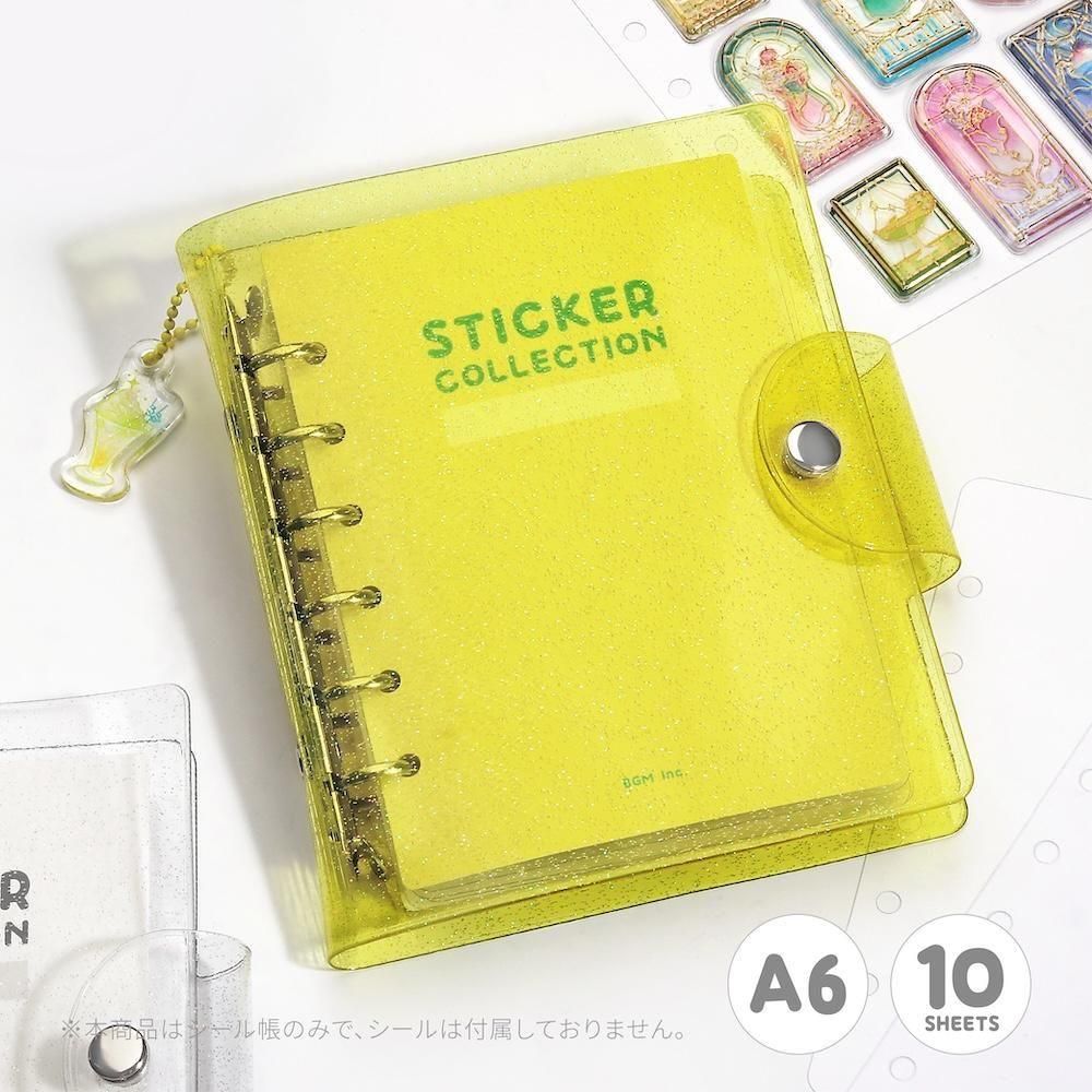 BGM Notebook-Style Sticker Book - A6 (Coming Soon)