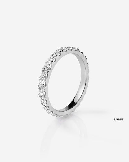 2.5 mm Classic Diamond Ring