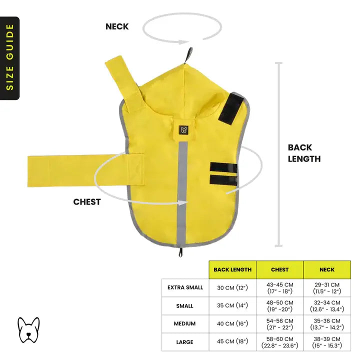 PET GEAR DISTRIBUTORS - NANDOG Dog Rain Coat Sport Collection