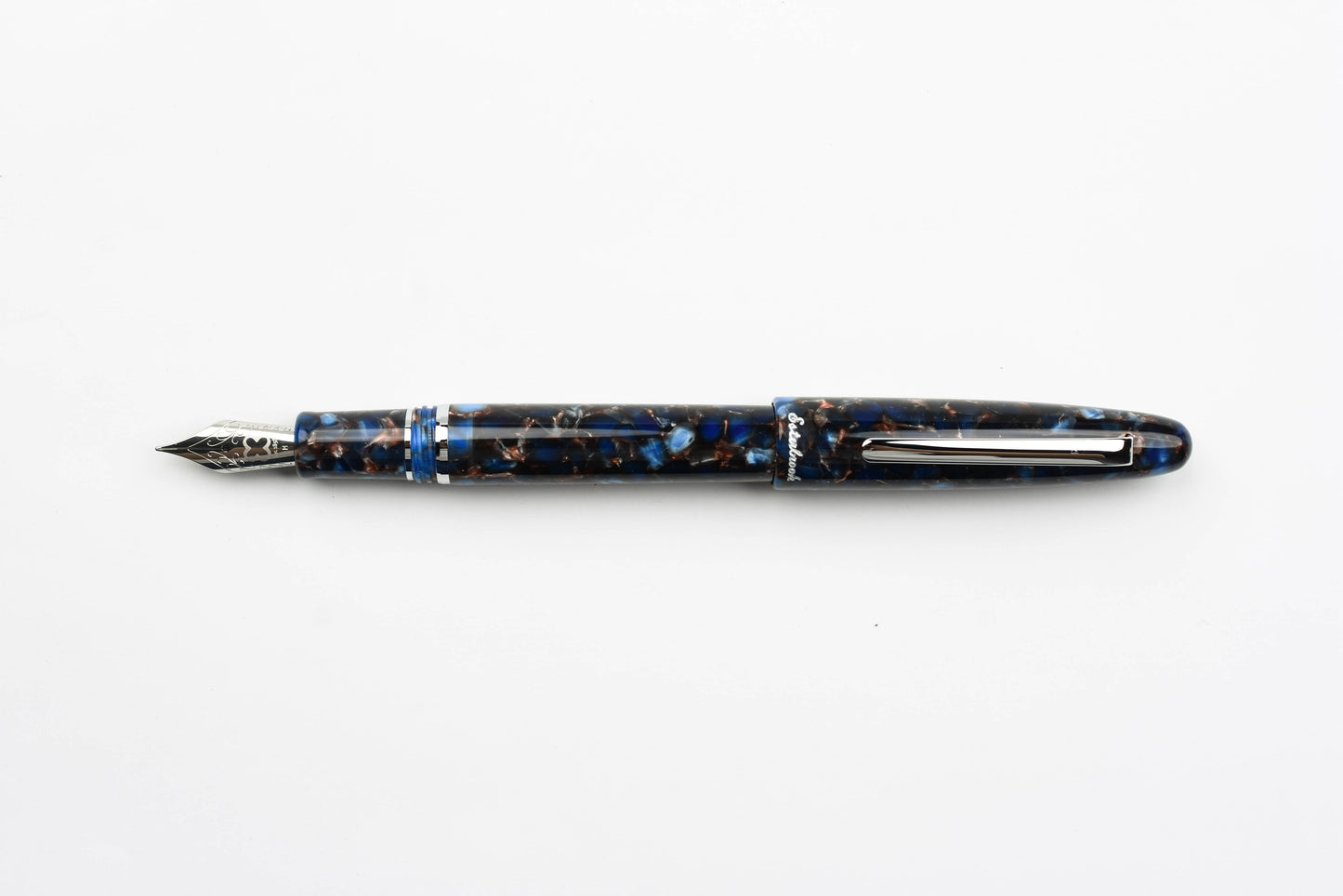 Esterbrook Estie Fountain Pen - Nouveau Blue - Palladium Trim