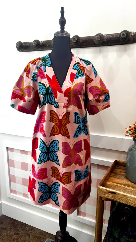 Butterflies Shift dress