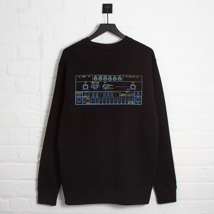 303 Colours Back Print - Sweatshirt - Black