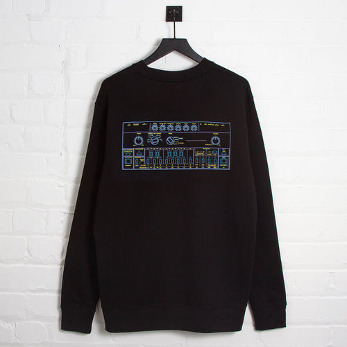 303 Colours Back Print - Sweatshirt - Black