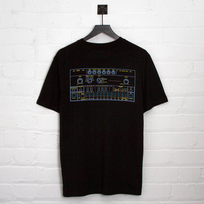 303 Colours Back Print - Tshirt - Black