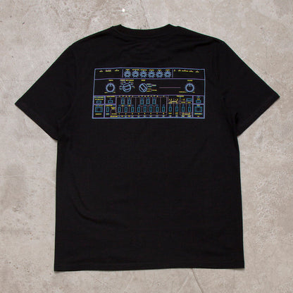 303 Colours Back Print - Tshirt - Black