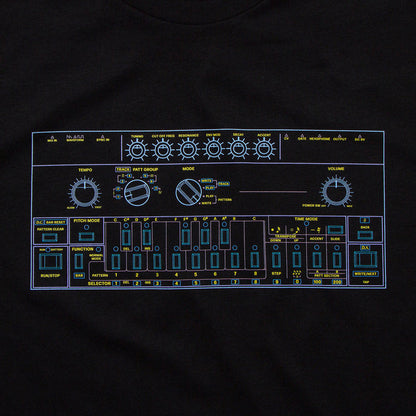303 Colours Back Print - Tshirt - Black