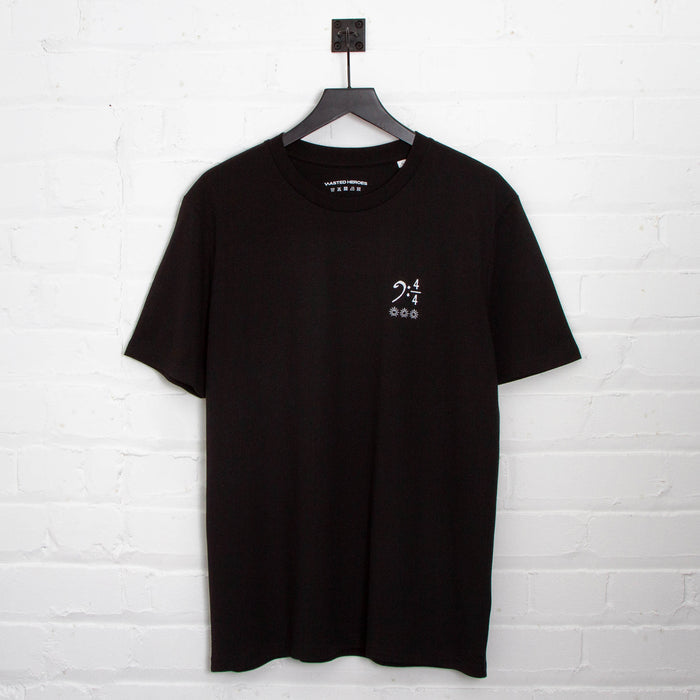 303 Sound Back Print - Tshirt - Black