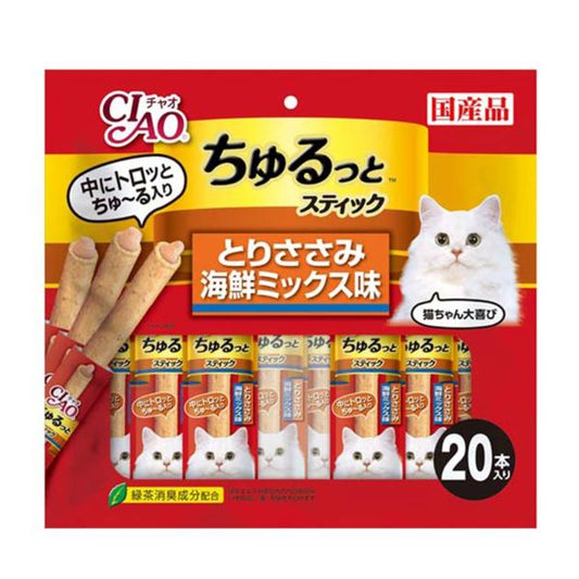 Ciao - Tuna Seafood Mix (20pcs/pk)