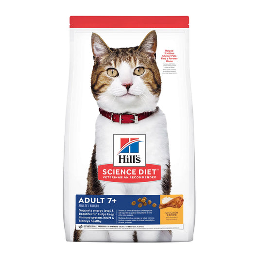 Hill's Science Diet - Adult 7+ Chicken Senior Dry Cat Food