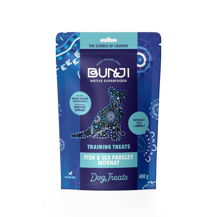 Bunji Native Superfoods - Fish & Sea Parsley Mornay Treat 400g