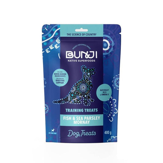 Bunji Native Superfoods - Fish & Sea Parsley Mornay Treat 400g