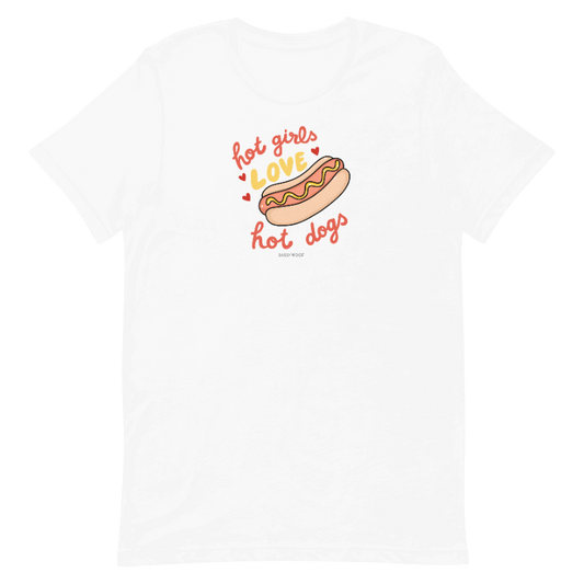 Hot Girls Love Hot Dogs Tee