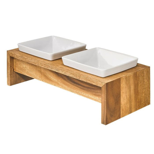 Double Modern Zen Feeding Table