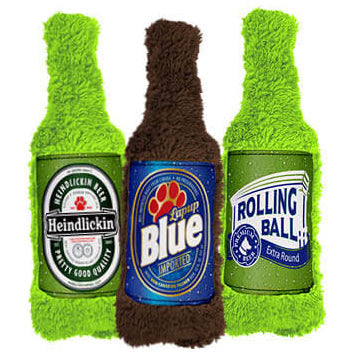 BrewGear Plush Bottle Toys