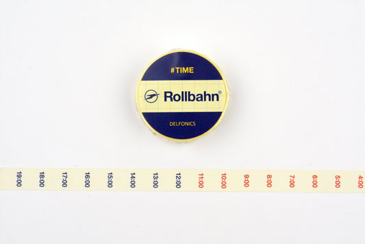 Delfonics Rollbahn Masking Tape - Diary - Hours