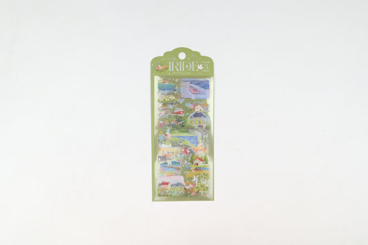 BGM Foil Stamping Iride Sticker Sheets - On a Journey