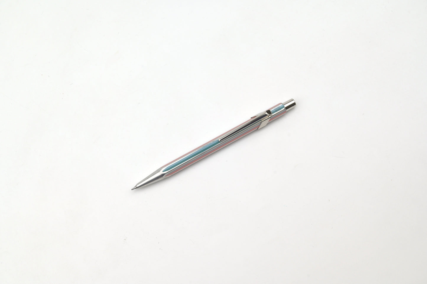 Caran d'Ache x Paul Smith 849 Mechanical Pencil - Silver - 5th Edition