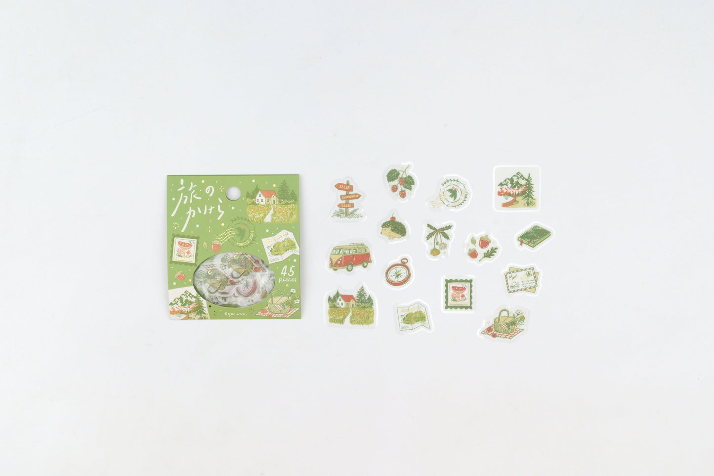 BGM Flake Sticker - Foil Stamping - Fragments of a Journey