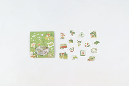 BGM Flake Sticker - Foil Stamping - Fragments of a Journey