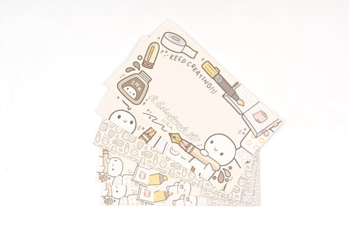 Esterbrook x TheCoffeeMonsterzCo Ink - Blotter Paper - Limited Edition