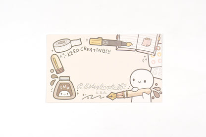Esterbrook x TheCoffeeMonsterzCo Ink - Blotter Paper - Limited Edition